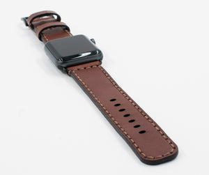 Apple Watch Strap Med Brown-Explore