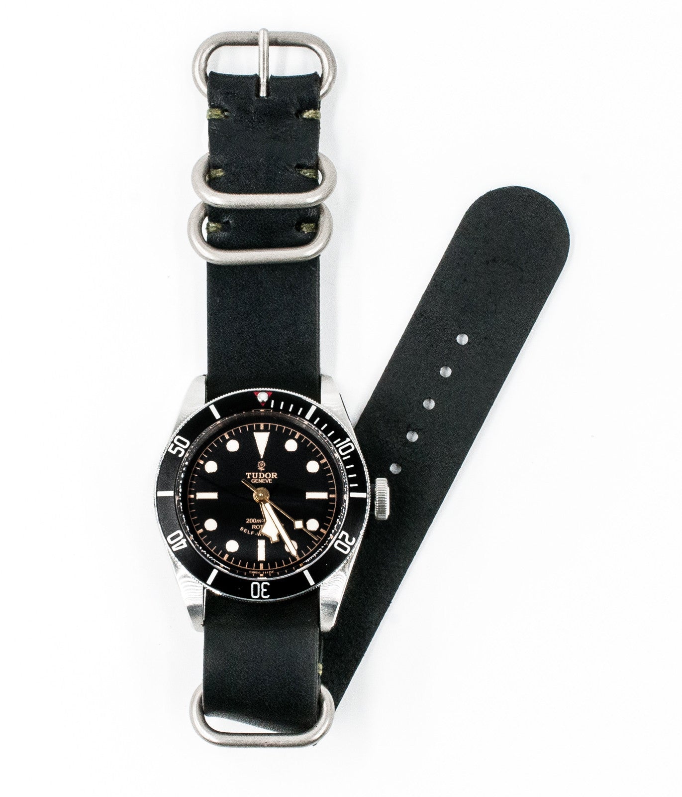 NATO Watch Strap Black 22mm