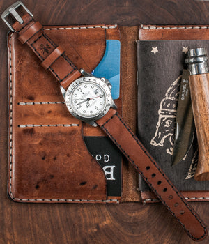 Explore Watch Strap - Medium Brown