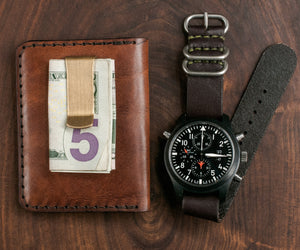 Simple NATO Watch Strap-Dark Brown