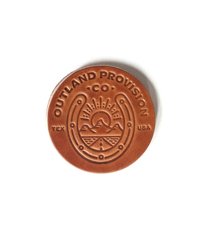 Outland Lucky Leather Coasters