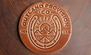 Outland Lucky Leather Coasters