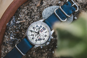 NATO Watch Strap // Indigo Cordovan