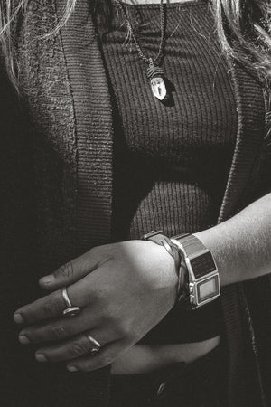 Cordovan Cuff // Indigo Blue