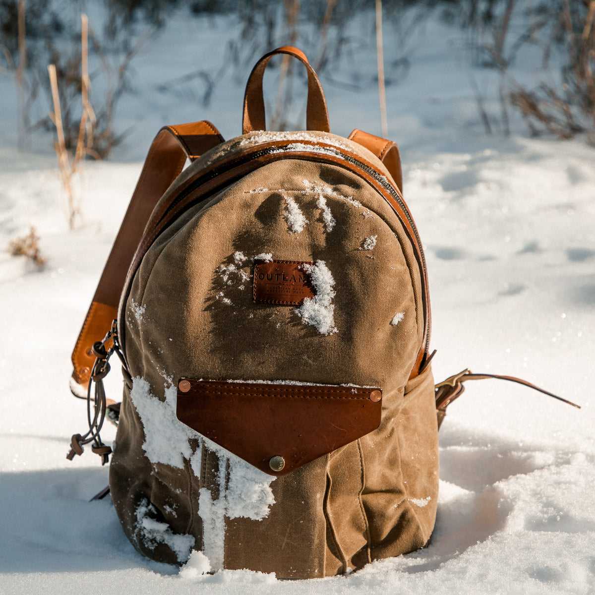 Land leather backpack new arrivals