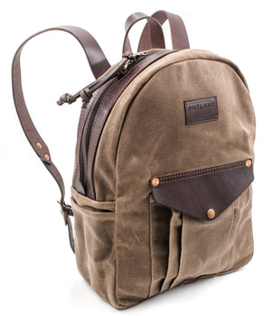 LAND Pack // Waxed Canvas Backpack