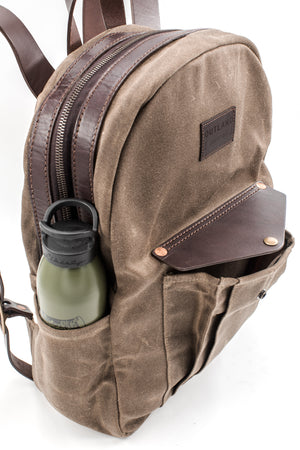 LAND Pack // Waxed Canvas Backpack