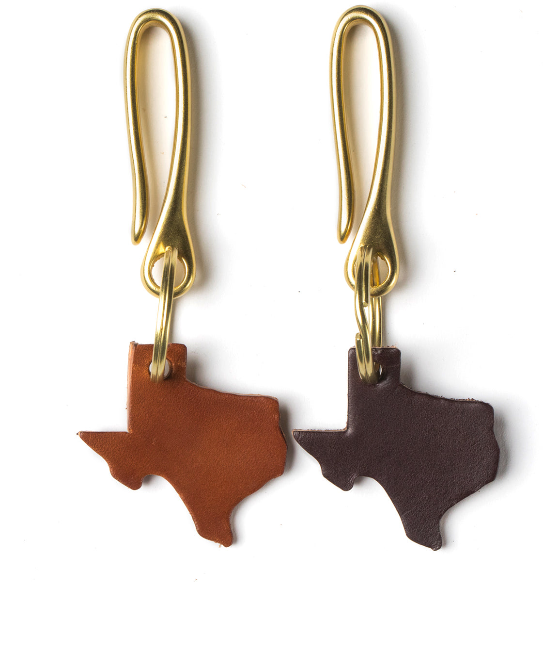 Texas Fish Hook Key Fob