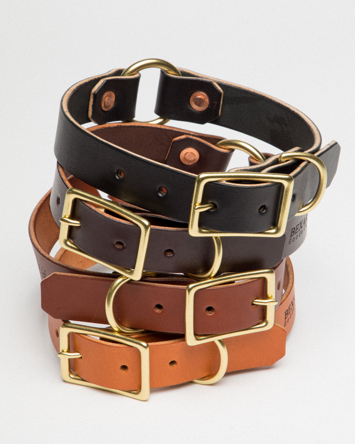 Country Dog Collar // Dark Brown Bexar Goods Bexar Goods Co.