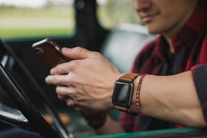 Apple Watch Strap // Whiskey Cordovan