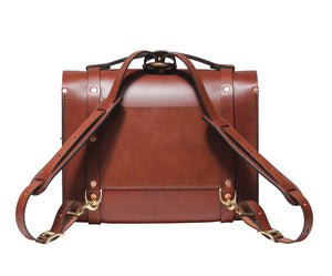 Porter Satchel // Medium Brown