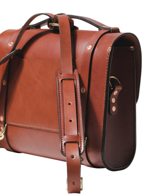 Porter Satchel // Medium Brown