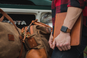 Frontier Portfolio- Medium Brown