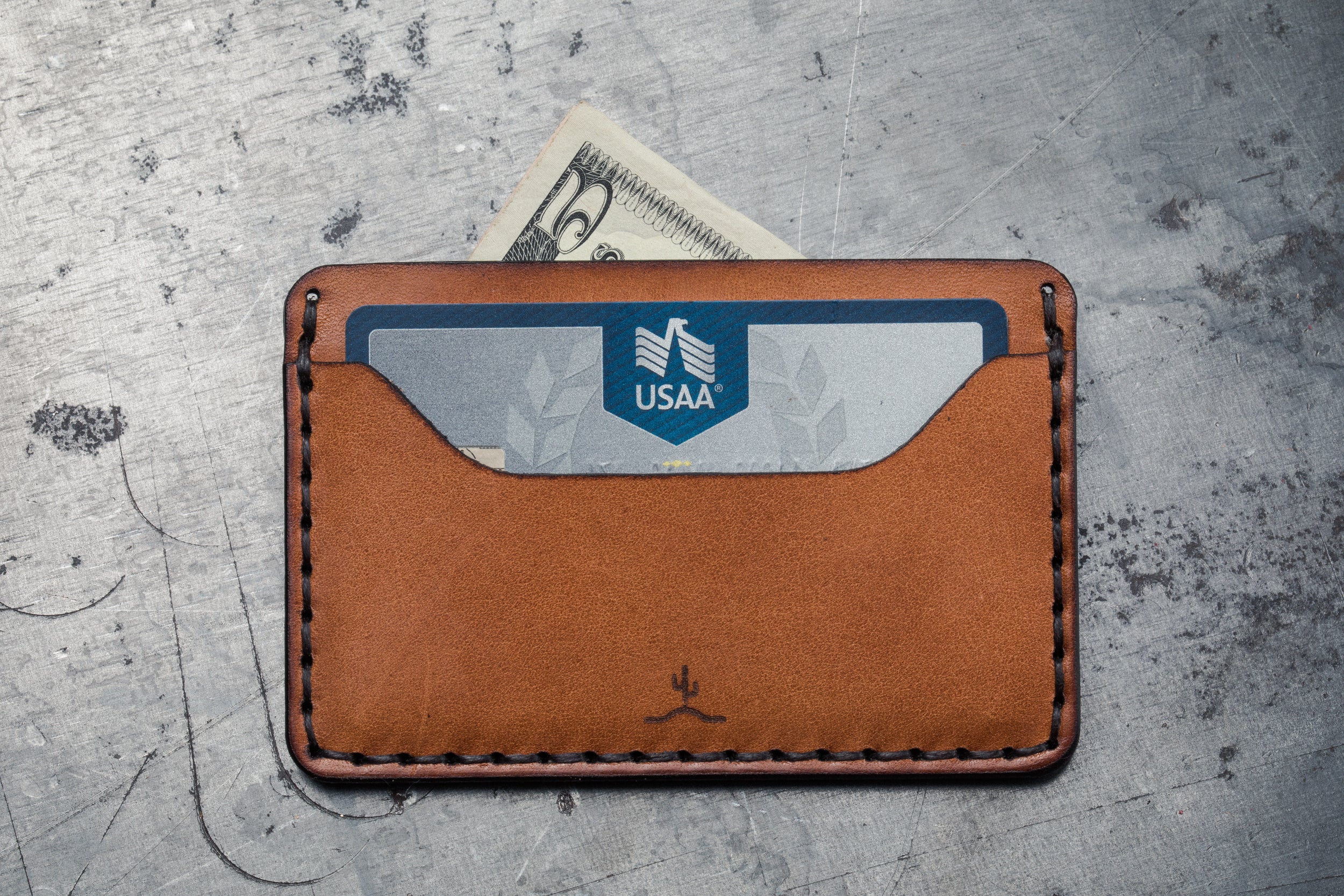 Bexar Goods Co Vertical Card Wallet