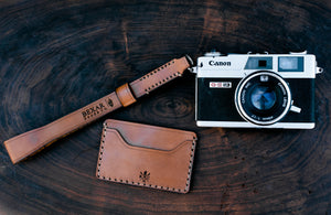 Cordovan Leather Camera Hand Strap