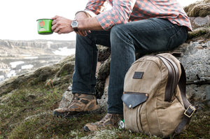 LAND Pack // Waxed Canvas Backpack
