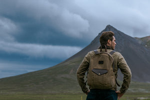 LAND Pack // Waxed Canvas Backpack