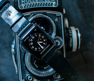 Apple Watch Strap // Black Cordovan