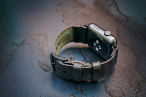 Apple Watch Strap // Black Cordovan