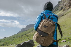 LAND Pack // Waxed Canvas Backpack