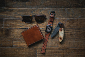 Southwest Apple Watch Strap Medium Brown