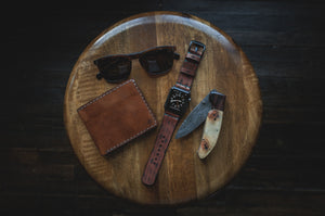 Southwest Apple Watch Strap Medium Brown