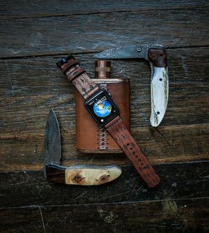 Southwest Apple Watch Strap Medium Brown