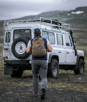 LAND Pack // Waxed Canvas Backpack