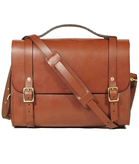 Porter Satchel // Medium Brown