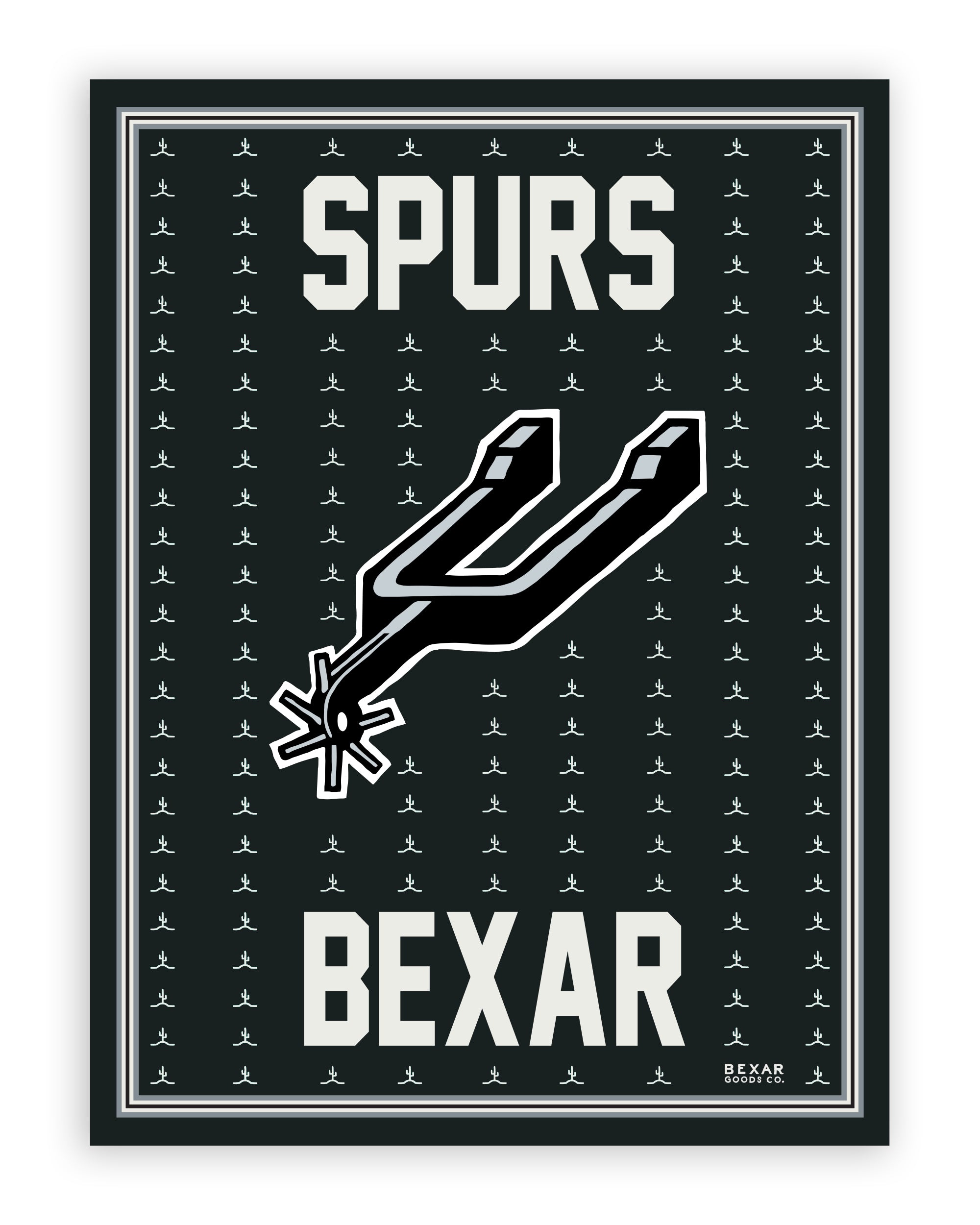 Spurs x Bexar Poster - Classic