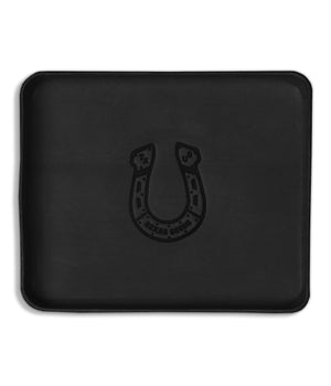 Horseshoe Valet Tray Black