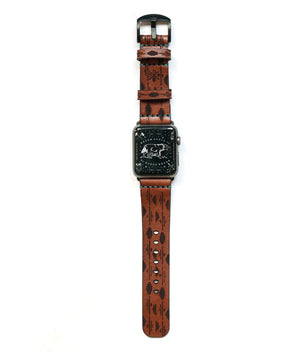 Southwest Apple Watch Strap Medium Brown