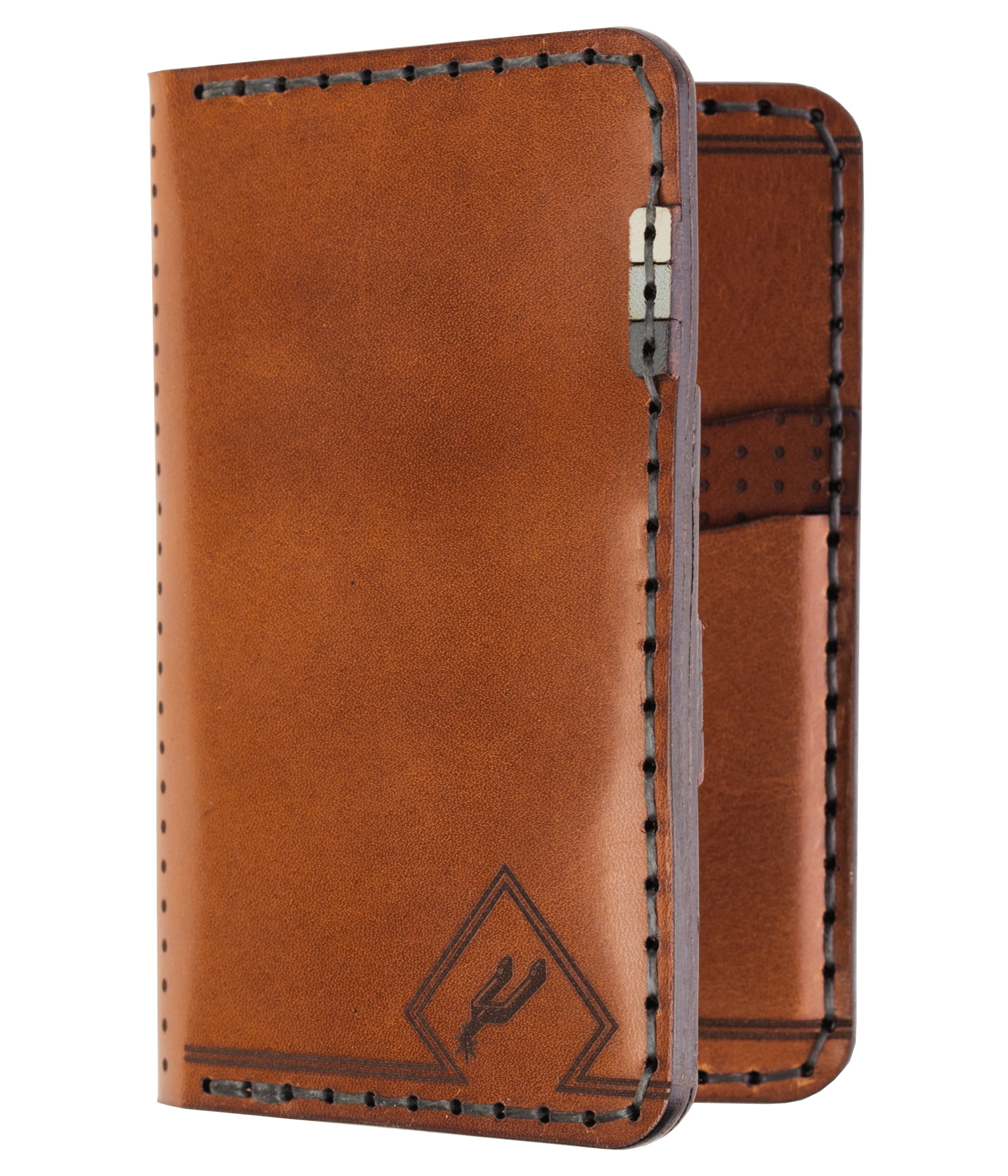 Spurs Vertical Brown Wallet - Classic